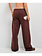 Happy Camp3r Fawn Love Brown Sweatpants - Thumbnail image 2 of 3