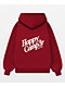 Happy Camp3r Garden Confetti Puff Core Dark Cherry Hoodie - Thumbnail image 1 of 2