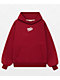 Happy Camp3r Garden Confetti Puff Core Dark Cherry Hoodie - Thumbnail image 2 of 2