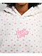 Happy Camp3r Garden Confetti Puff Core White Hoodie - Thumbnail image 3 of 13