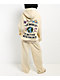 Happy Camp3r The World Is Better Cream Zip Hoodie - Thumbnail image 4 of 10