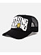 Happy Caps Nothing Is Wrong Black Trucker Hat - Thumbnail image 1 of 3