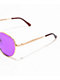 Happy Hour HoliDaze Gold & Purple Sunglasses - Thumbnail image 3 of 3