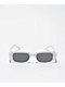 Happy Hour Oxfords Gloss White Sunglasses