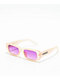 Happy Hour Oxfords Peach Party Sunglasses - Thumbnail image 1 of 3
