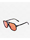 Happy Hour The Dukes HoneyCutts Black & Orange Sunglasses - Thumbnail image 1 of 2