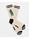 Happy Socks Pickle Beige Crew Socks - Thumbnail image 1 of 2