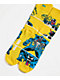 Happy Socks x Marvel Symbiote Yellow Crew Socks - Thumbnail image 2 of 2