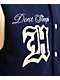 Hasta Muerte Legends Navy & Cream Letterman Jacket - Thumbnail image 4 of 9