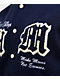 Hasta Muerte Legends Navy & Cream Letterman Jacket - Thumbnail image 5 of 9