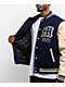 Hasta Muerte Legends Navy & Cream Letterman Jacket - Thumbnail image 9 of 9