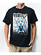Hatsune Miku Barbed Wire camiseta negra
