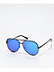 Haven Black and Turquoise Revolution Sunglasses