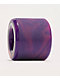 Hawgs Fatty 63mm 78a Purple & Pink Swirl Cruiser Skateboard Wheels - Thumbnail image 2 of 2