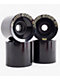 Hawgs Plow King GT 74mm 76a Black Gloss Cruiser Skateboard Wheels - Thumbnail image 4 of 6