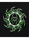 Hazheart Green Logo Black Long Sleeve T-Shirt - Thumbnail image 3 of 4