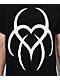 Hazheart Logo Black T-Shirt - Thumbnail image 2 of 2