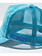 Hazheart Logo Blue Fuzzy Trucker Hat - Thumbnail image 5 of 5