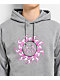 Hazheart Pink Flame Grey Hoodie - Thumbnail image 4 of 4