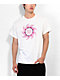 Hazheart Pink Flame White T-Shirt - Thumbnail image 1 of 3