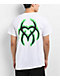 Hazheart Swirl White T-Shirt - Thumbnail image 2 of 3