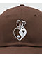 Heartbreakers Club Split Brown Strapback Hat - Thumbnail image 3 of 3