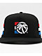 Heat Wave 4 Speed Stripe Black Trucker Hat - Thumbnail image 3 of 4