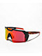 Heat Wave Future Tech Grid Wave V2 Black Sunglasses - Thumbnail image 1 of 2