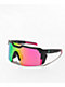 Heat Wave Future Tech Shreddy Crack Black Sunglasses - Thumbnail image 1 of 2