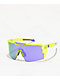 Heat Wave Future Tech Z87+ Antifreeze Blue & Yellow Polarized Sunglasses - Thumbnail image 1 of 3