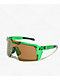 Heat Wave Future Tech Z87+ Cycad Green & Yellow Sunglasses - Thumbnail image 1 of 2