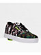 Heelys Kids Pro 20 Black, White, Grey & Green Camo Shoes