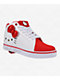 Heelys x Hello Kitty Kids Racer Mid White & Red Shoes - Thumbnail image 1 of 4