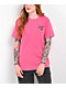 Hell Babes Lovely Electric Pink T-Shirt - Thumbnail image 2 of 3