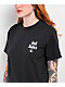 Hell Babes Stay In Your Lane Black T-Shirt - Thumbnail image 3 of 3