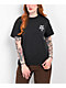 Hell Babes Stay In Your Lane Black T-Shirt - Thumbnail image 2 of 3