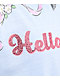 Hello Kitty® & Friends | A.LAB Hello Kitty Pink Ribbon Blue T-Shirt - Thumbnail image 4 of 9
