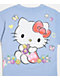 Hello Kitty® & Friends | A.LAB Hello Kitty Pink Ribbon Blue T-Shirt - Thumbnail image 9 of 9
