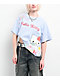 Hello Kitty® & Friends | A.LAB Hello Kitty Pink Ribbon Blue T-Shirt - Thumbnail image 5 of 9