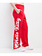 Hello Kitty® & Friends | A.LAB Hello Kitty Pink Ribbon Red Sweatpants - Thumbnail image 5 of 11
