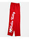 Hello Kitty® & Friends | A.LAB Hello Kitty Pink Ribbon Red Sweatpants - Thumbnail image 9 of 11