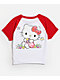 Hello Kitty® & Friends | A.LAB Hello Kitty Pink Ribbon White & Red Crop T-Shirt - Thumbnail image 5 of 6