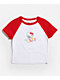 Hello Kitty® & Friends | A.LAB Hello Kitty Pink Ribbon White & Red Crop T-Shirt - Thumbnail image 4 of 6