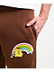 Hello Kitty® & Friends | A.LAB Pompompurin™ Over The Rainbow Brown Sweatpants - Thumbnail image 4 of 8