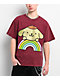 Hello Kitty® & Friends | A.LAB Pompompurin™ Over The Rainbow Brown T-Shirt - Thumbnail image 1 of 7