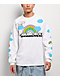Hello Kitty® and Friends | A.LAB Cinnamoroll™ Over The Rainbow White Long Sleeve T-Shirt - Thumbnail image 1 of 9