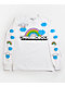 Hello Kitty® and Friends | A.LAB Cinnamoroll™ Over The Rainbow White Long Sleeve T-Shirt - Thumbnail image 7 of 9