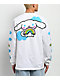 Hello Kitty® and Friends | A.LAB Cinnamoroll™ Over The Rainbow White Long Sleeve T-Shirt - Thumbnail image 2 of 9