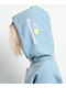 Hello Kitty® and Friends | A.LAB Cinnamoroll™ Pink Ribbon Blue Hoodie - Thumbnail image 5 of 8