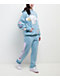 Hello Kitty® and Friends | A.LAB Cinnamoroll™ Pink Ribbon Blue Hoodie - Thumbnail image 6 of 8